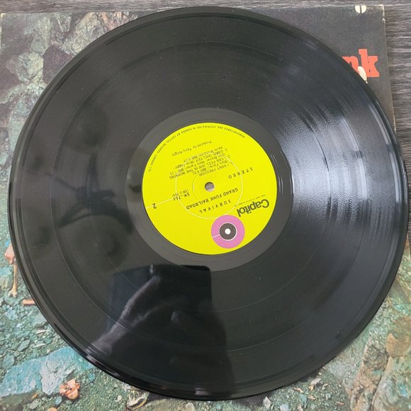 Grand Funk Survival Vinyl - Fair Condition - Picture 4 of 4